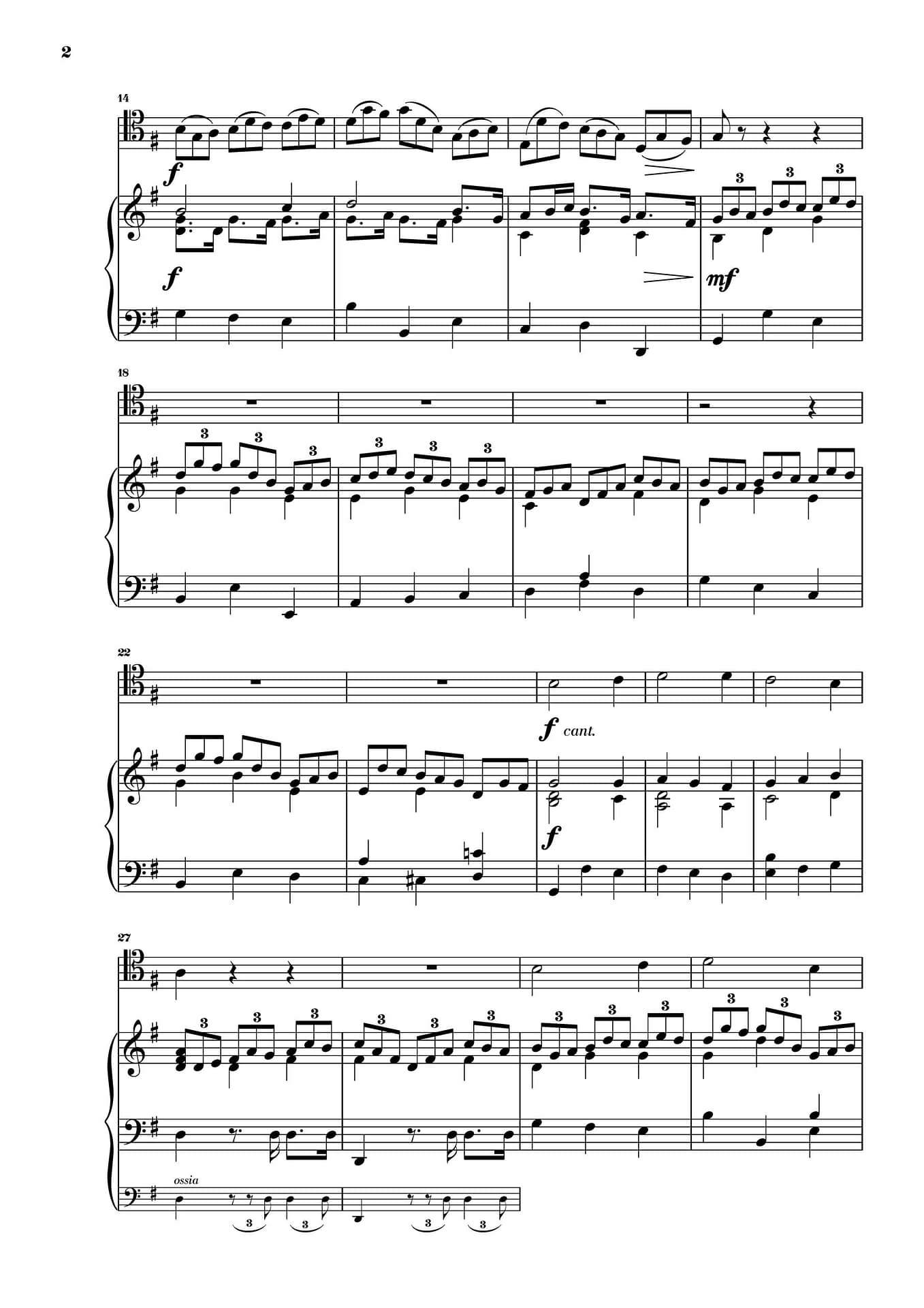 jesus bleibet meine freude klavier