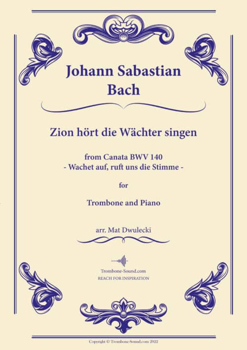Bach - Wachet auf BWV 140 - front page